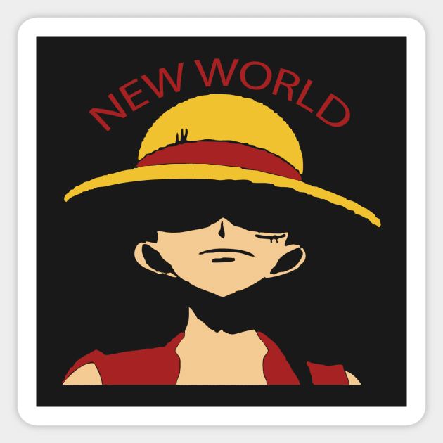 NEW WORLD Sticker by partjay